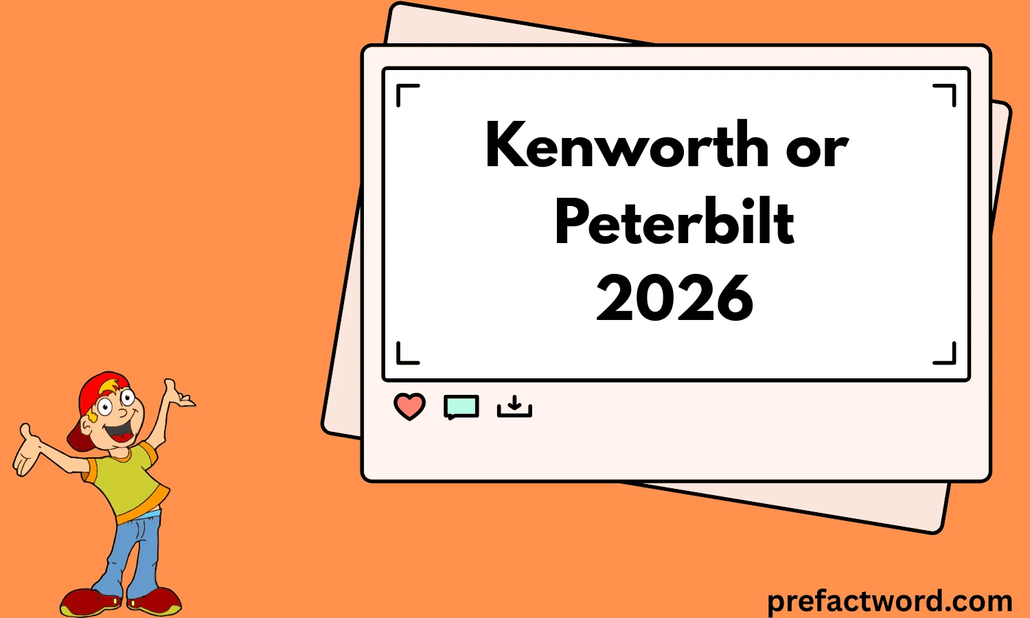 Kenworth or Peterbilt