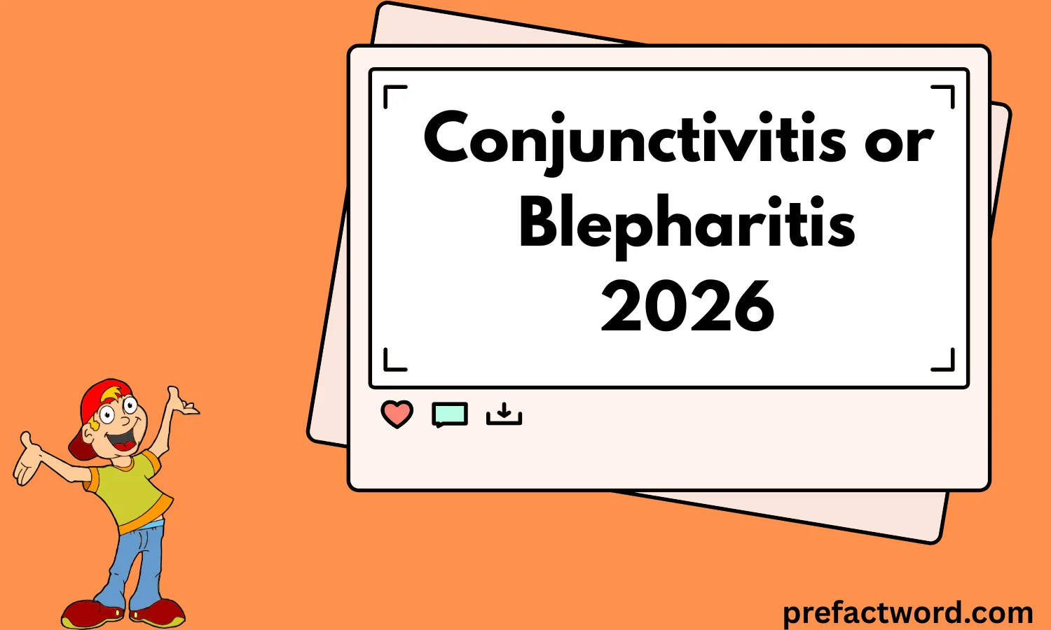 Conjunctivitis or Blepharitis