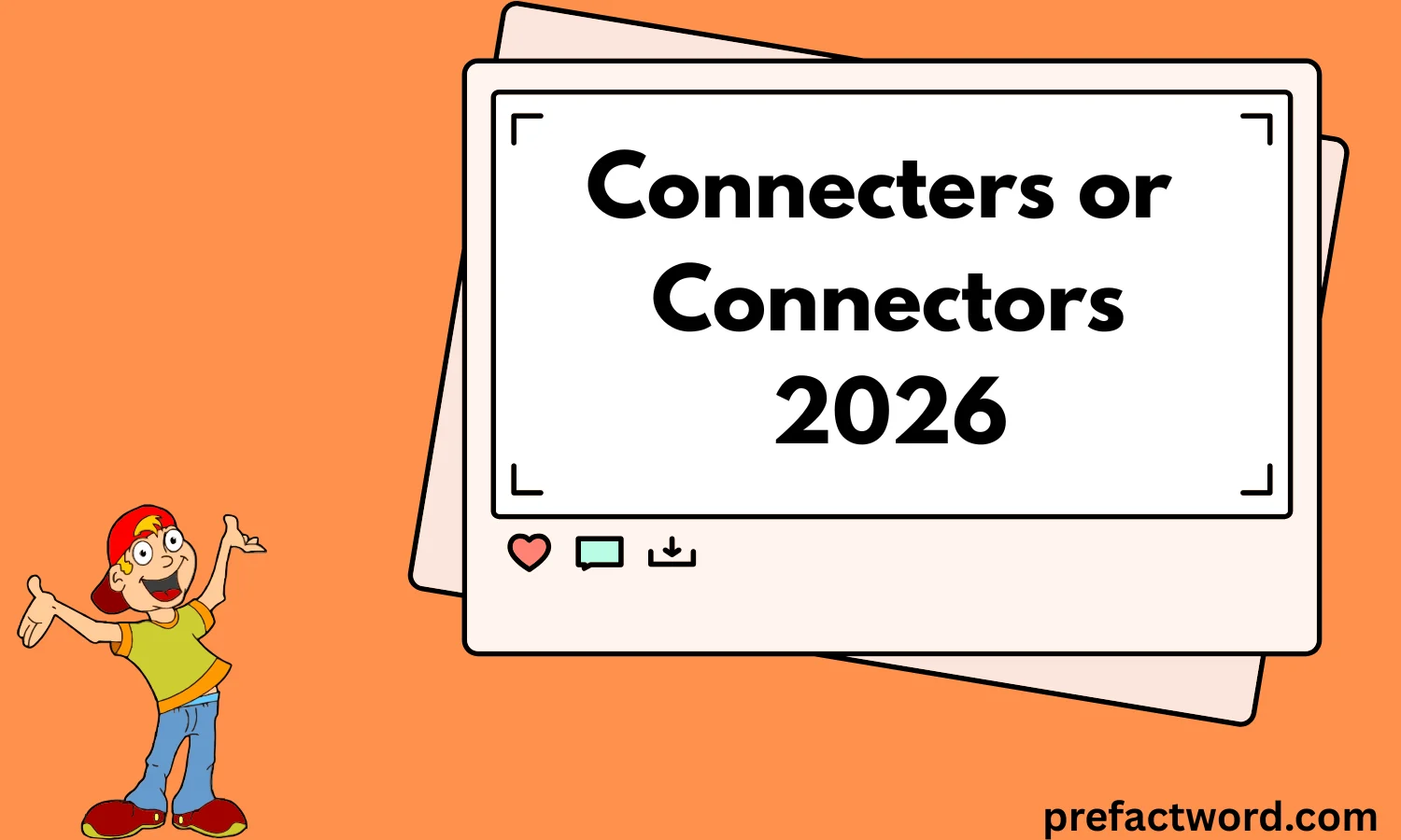 Connecters or Connectors