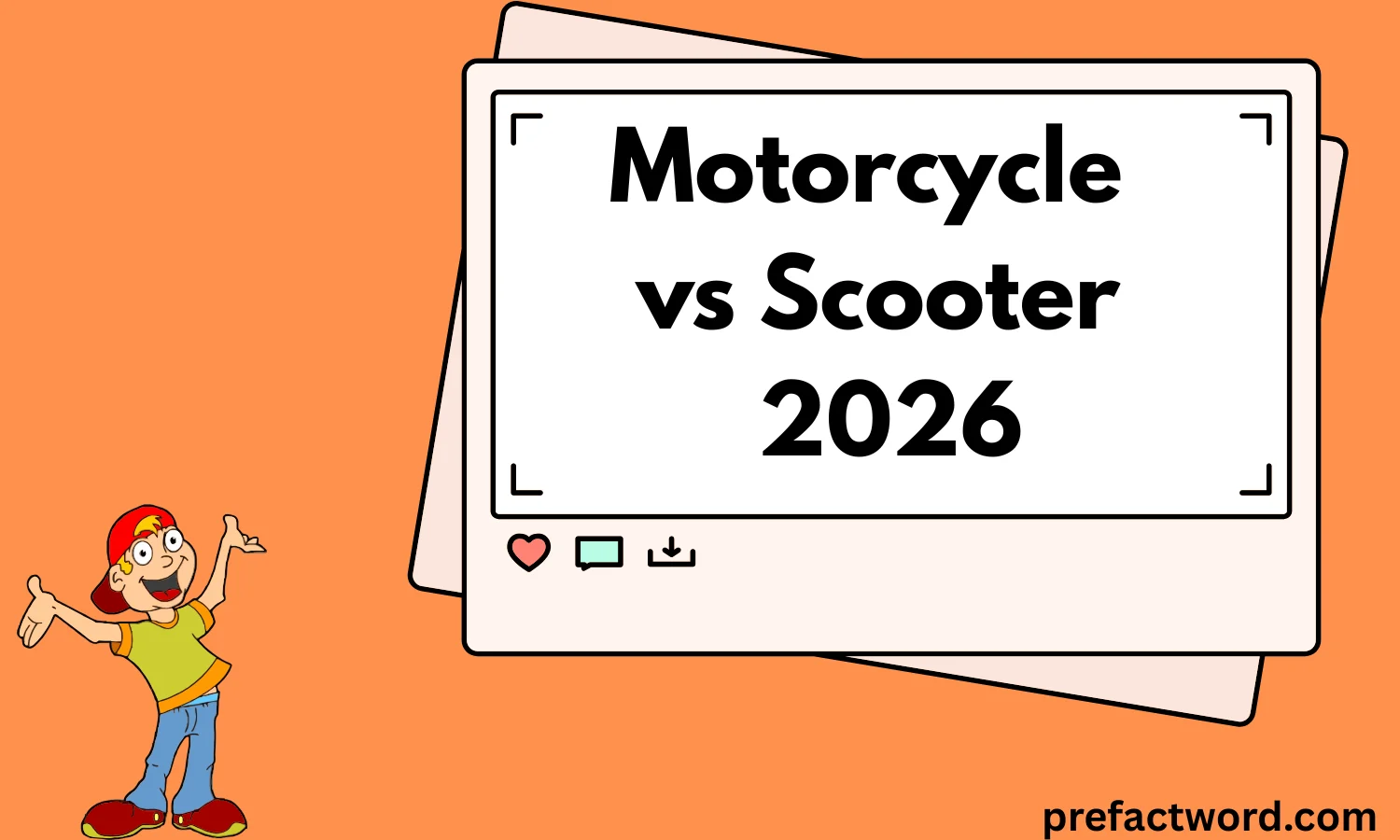 Motorcycle vs Scooter