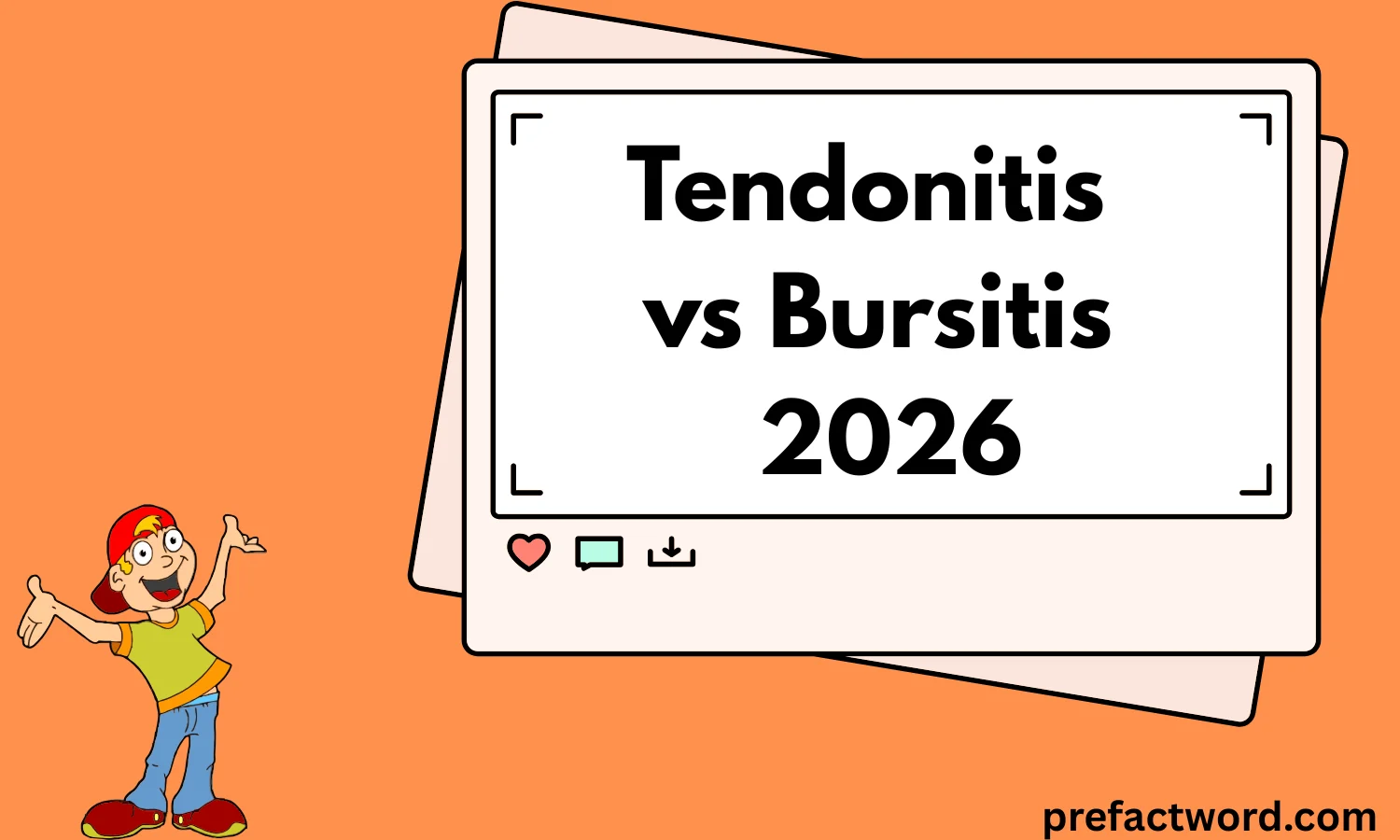 Tendonitis vs Bursitis