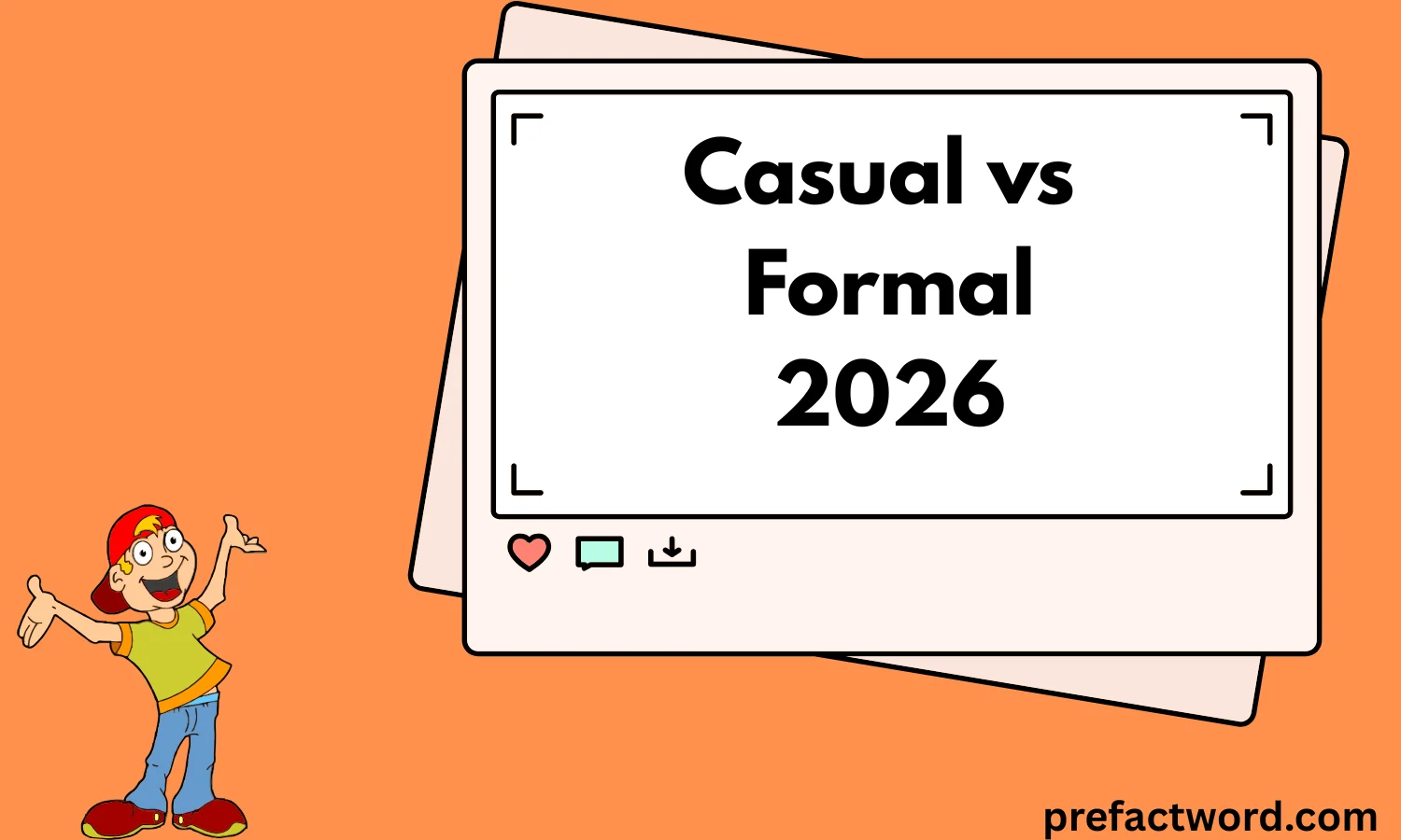 Casual vs Formal
