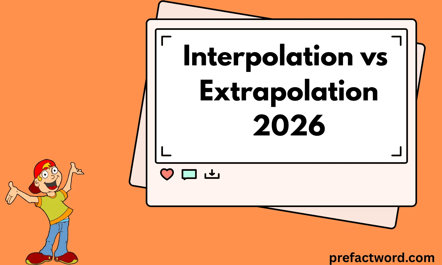 Interpolation vs Extrapolation