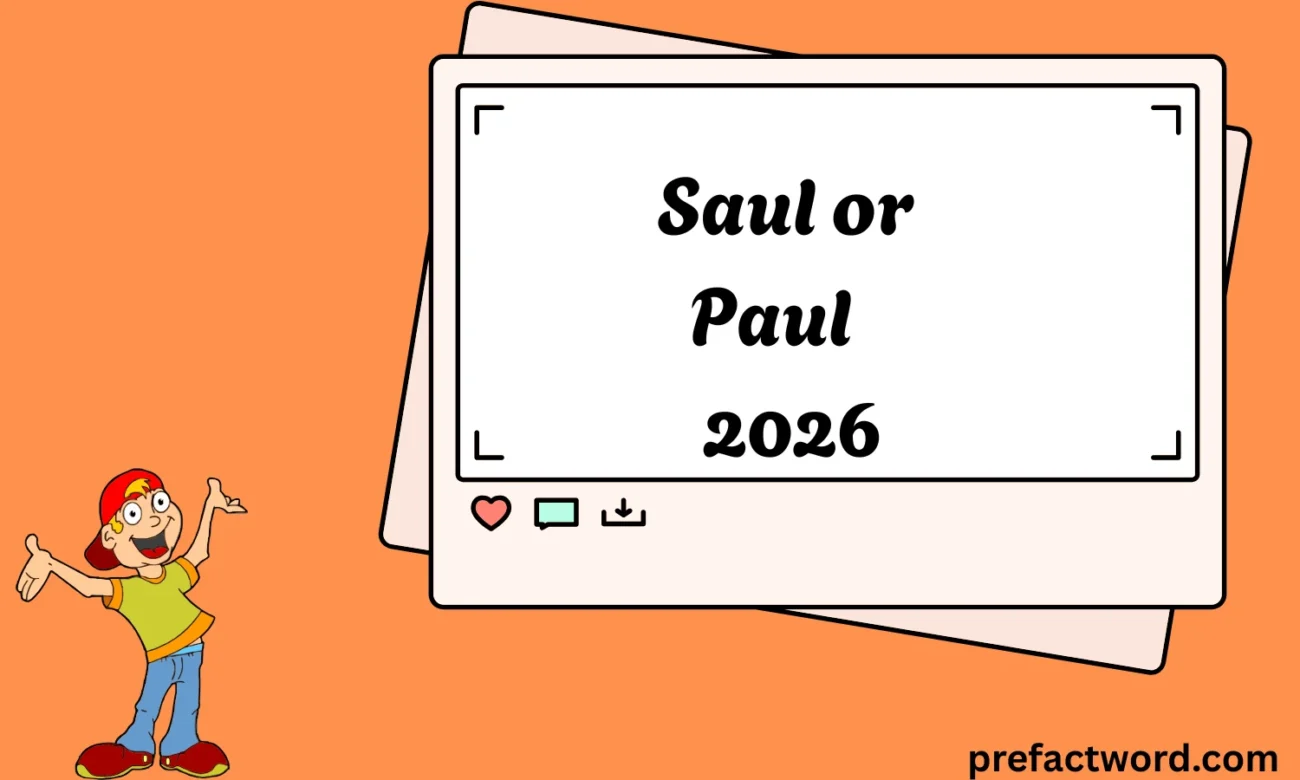 Saul or Paul