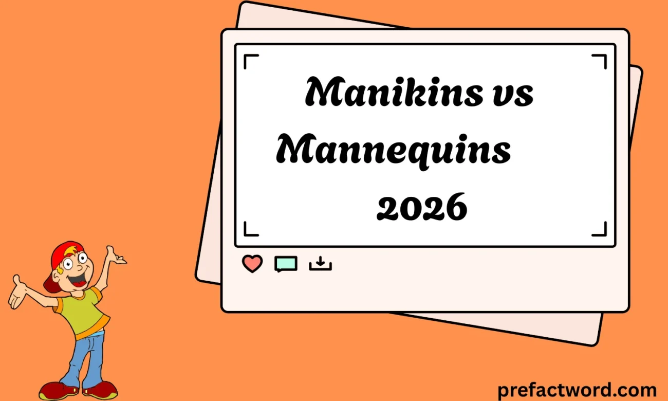 Manikins vs Mannequins