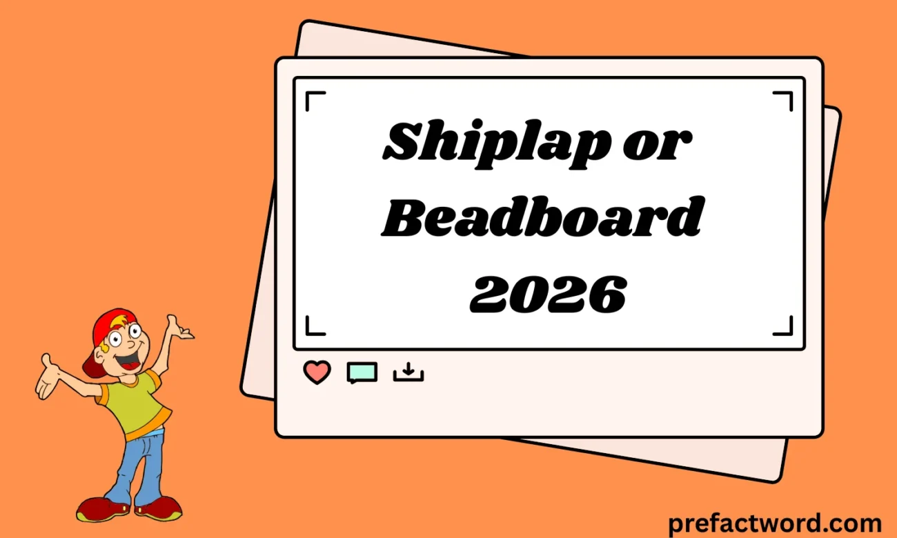 Shiplap or Beadboard