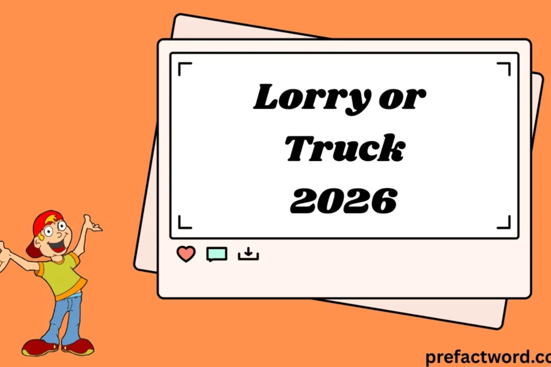 Lorry or Truck Meaning in Texting and Chat 2026