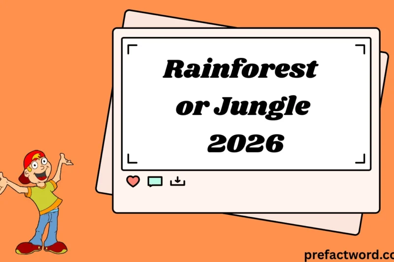 Rainforest or Jungle What They Really Mean in Chats & Texts 2026