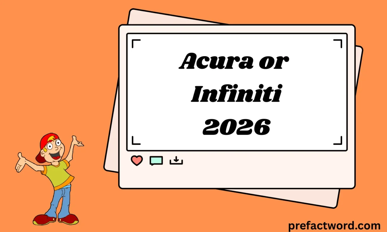 Acura or Infiniti