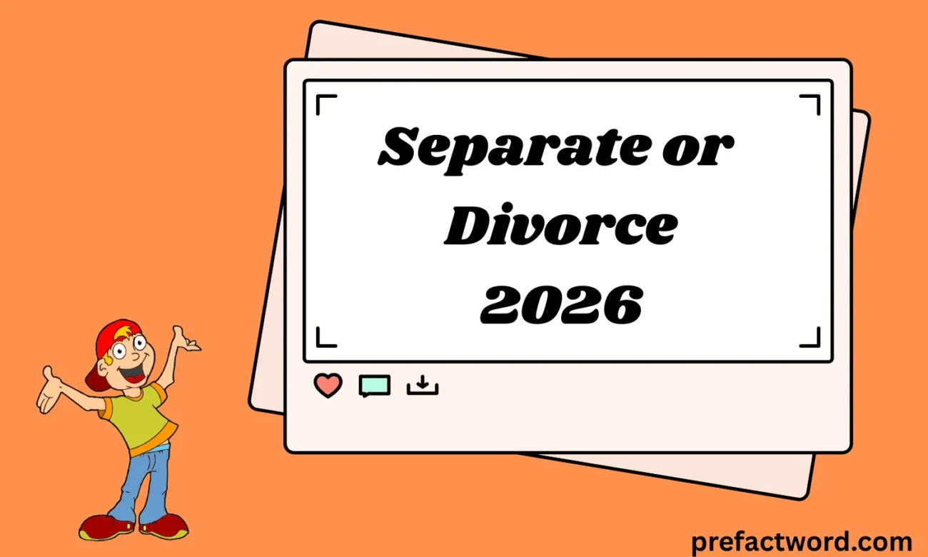 Separate or Divorce