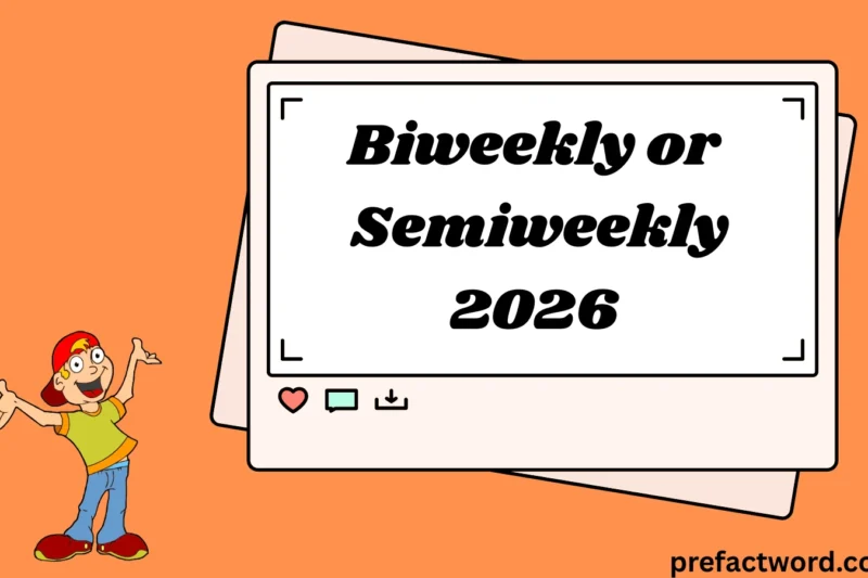 Biweekly or Semiweekly Meaning in Texting & Everyday Use 2026