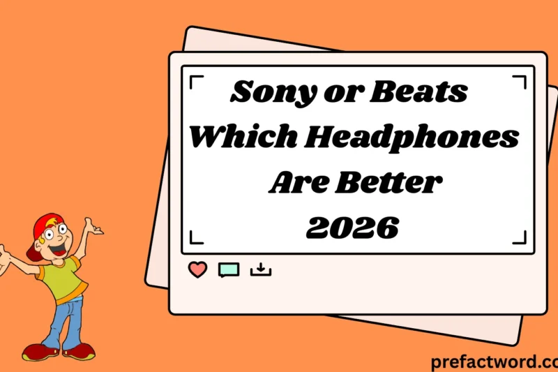 Sony or Beats Which Headphones Are Better? 2026