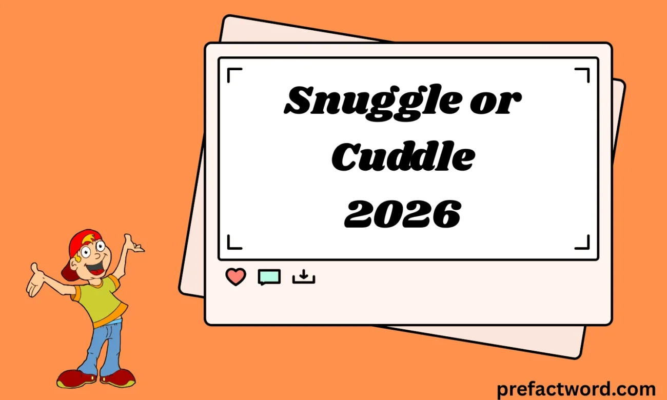 Snuggle or Cuddle