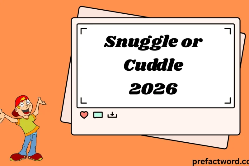 Snuggle or Cuddle What’s the Real Difference?2026