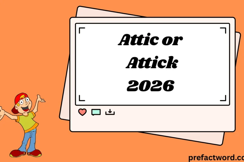 Attic or Attick Meaning in Texting and Chat 2026