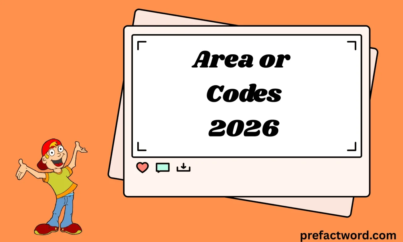 Area or Codes