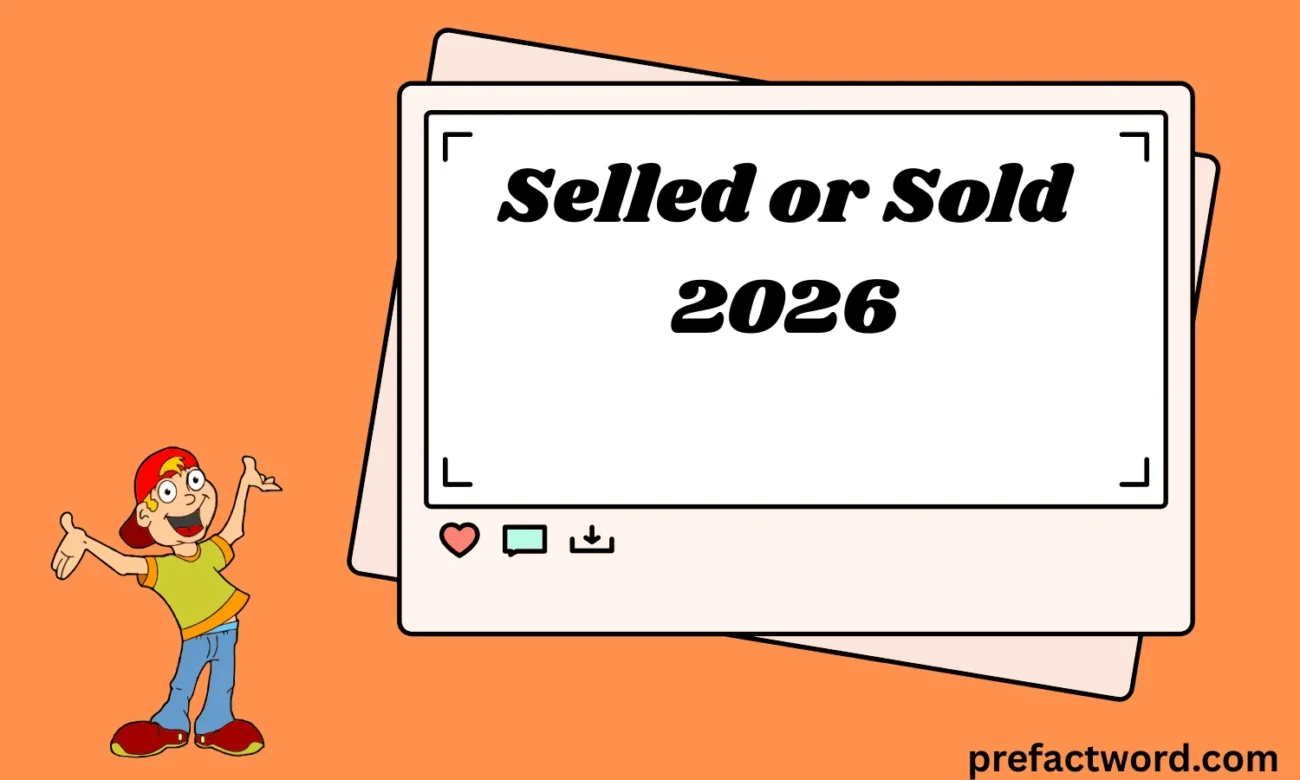 Selled or Sold