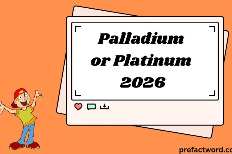Palladium or Platinum