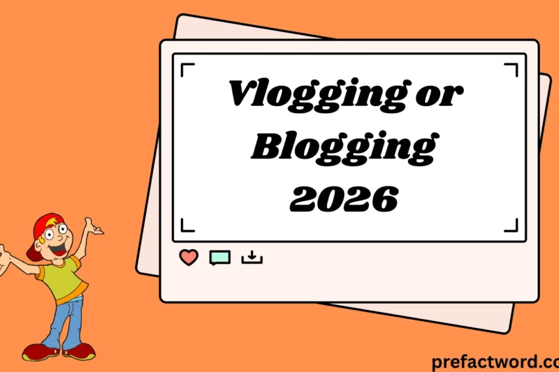 Vlogging or Blogging What’s the Real Difference?2026