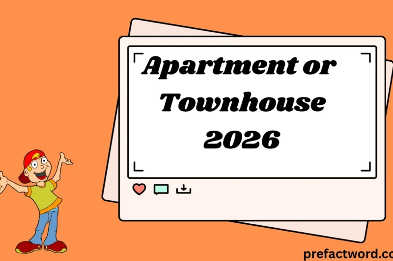 Apartment or Townhouse: What’s the Real Difference & Which One Fits You Best?2026