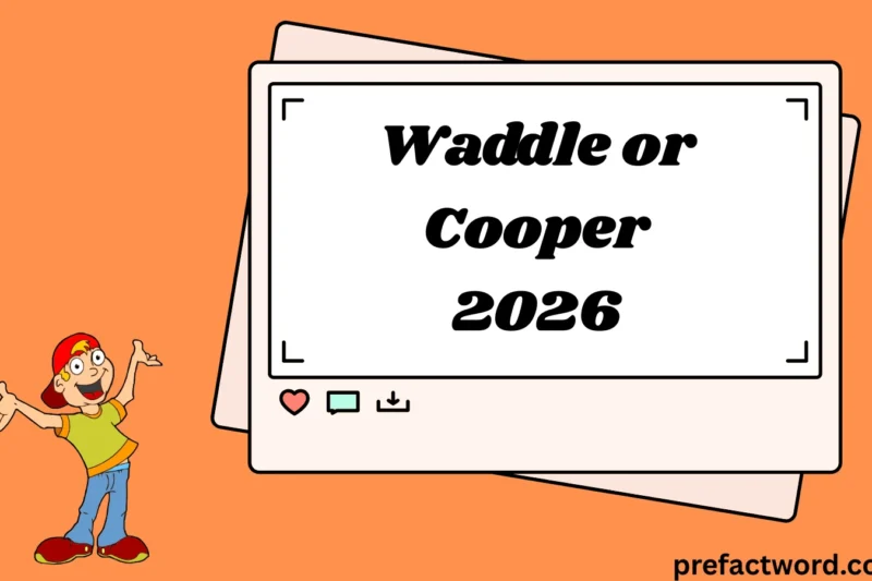 Waddle or Cooper Meaning in Texting Explained 2026