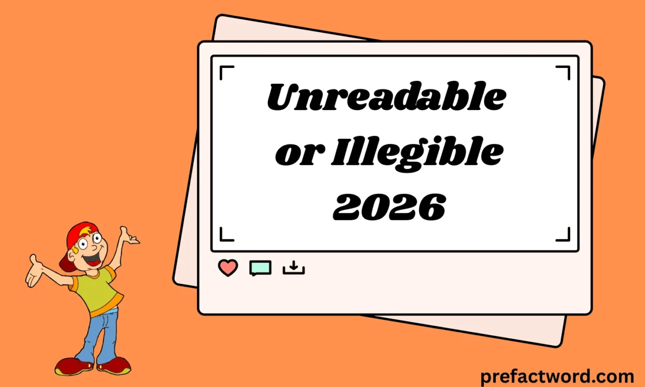 Unreadable or Illegible