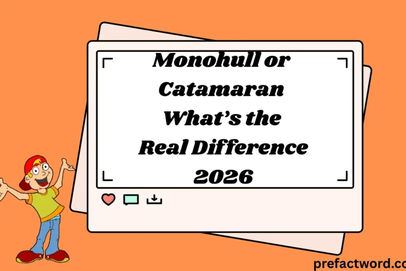 Monohull or Catamaran What’s the Real Difference?2026