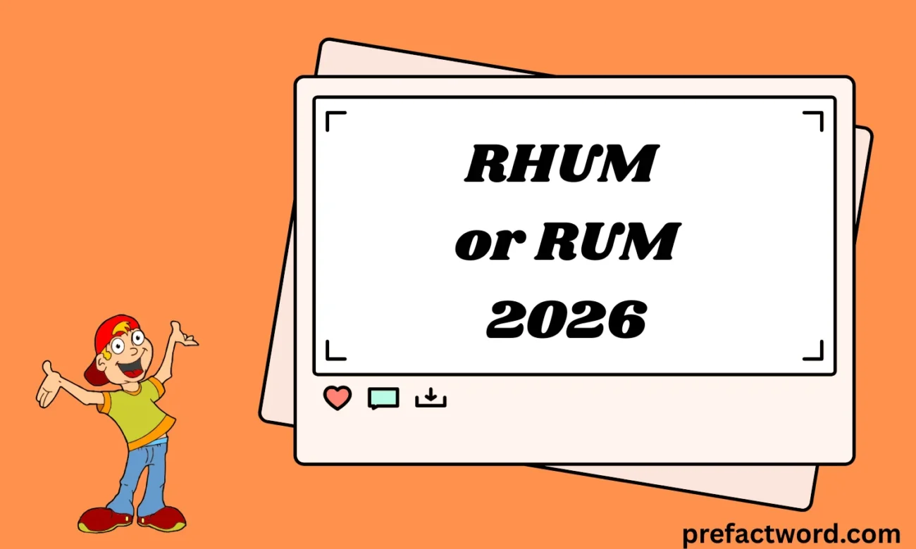 RHUM or RUM