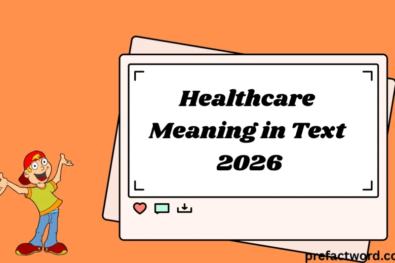 Healthcare Meaning in Text