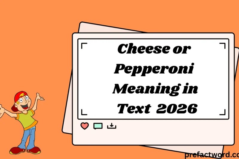 Cheese or Pepperoni Meaning in Text What People Really Mean for 2026