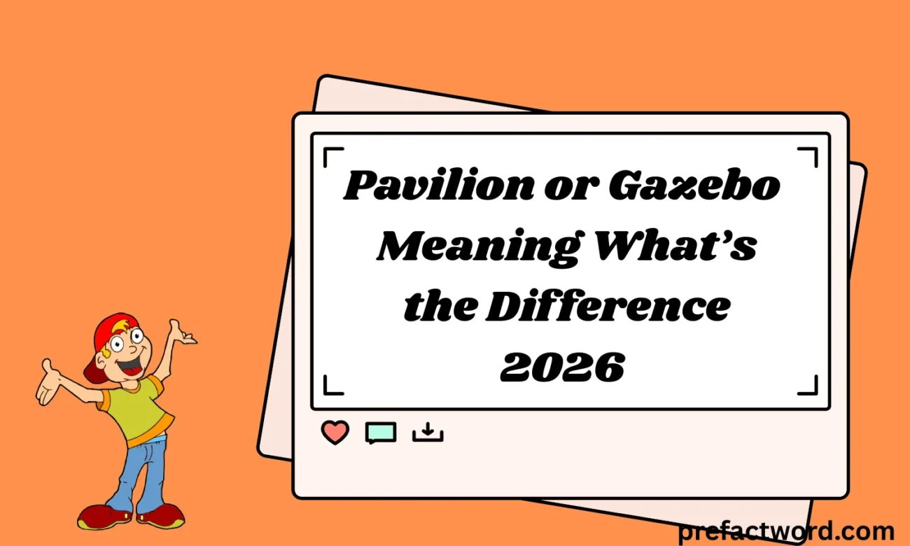 Pavilion or Gazebo Meaning What’s the Difference