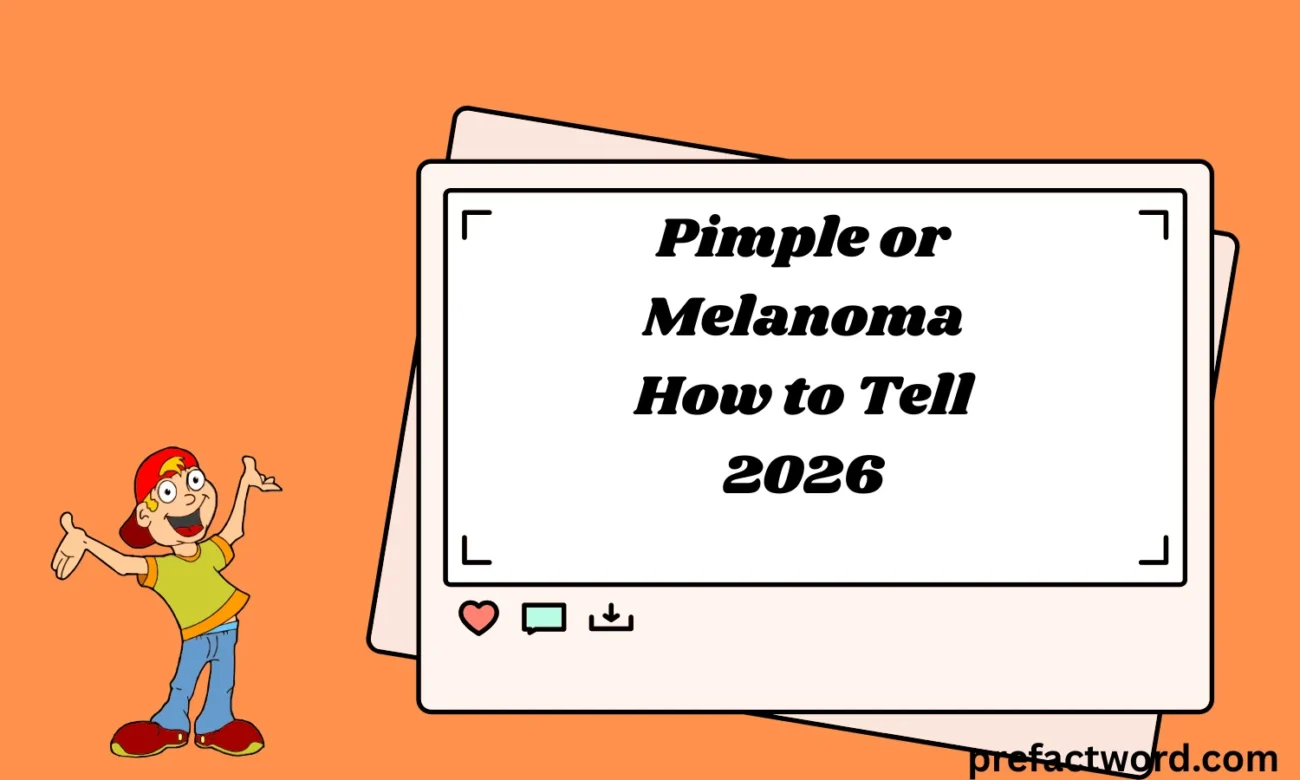Pimple or Melanoma How to Tell