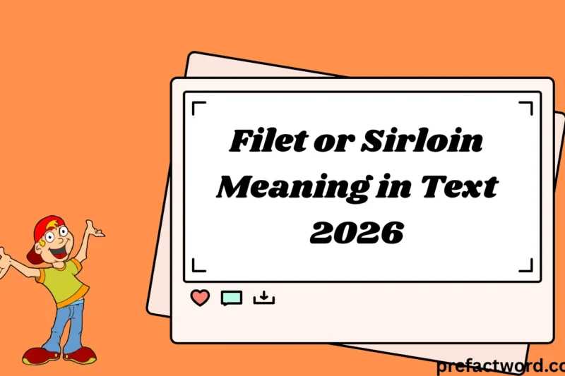 Filet or Sirloin Meaning in Text What Does It Really Mean?2026