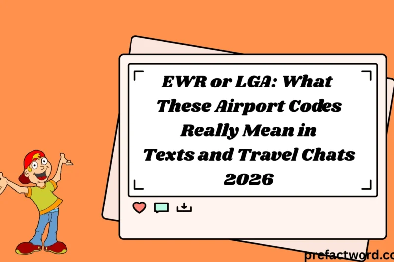 EWR or LGA What These Airport Codes Really Mean in Texts and Travel Chats 2026