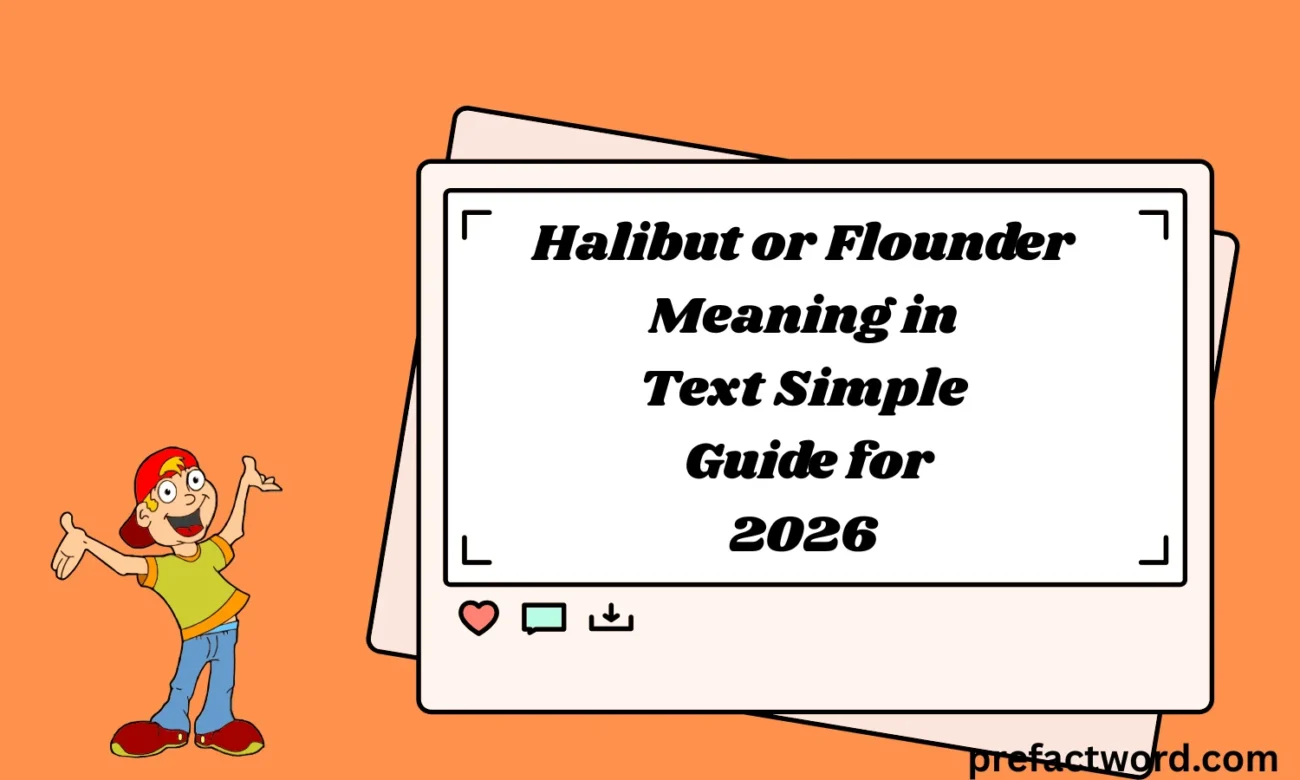 Halibut or Flounder Meaning in Text Simple Guide for