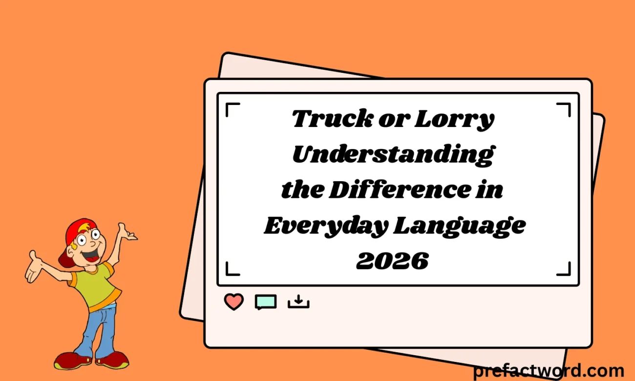 Truck or Lorry Understanding the Difference in Everyday Language