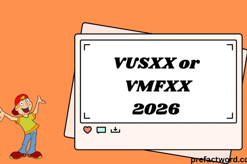 VUSXX or VMFXX Meaning in Text Simple Guide 2026