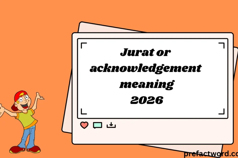 Jurat or Acknowledgement Meaning What Do They Mean in Text and Documents? 2026