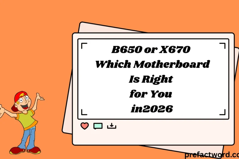 B650 or X670 Which Motherboard Is Right for You in 2026?