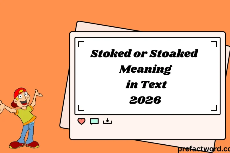 Stoked or Stoaked Meaning in Text What It Really Means 2026