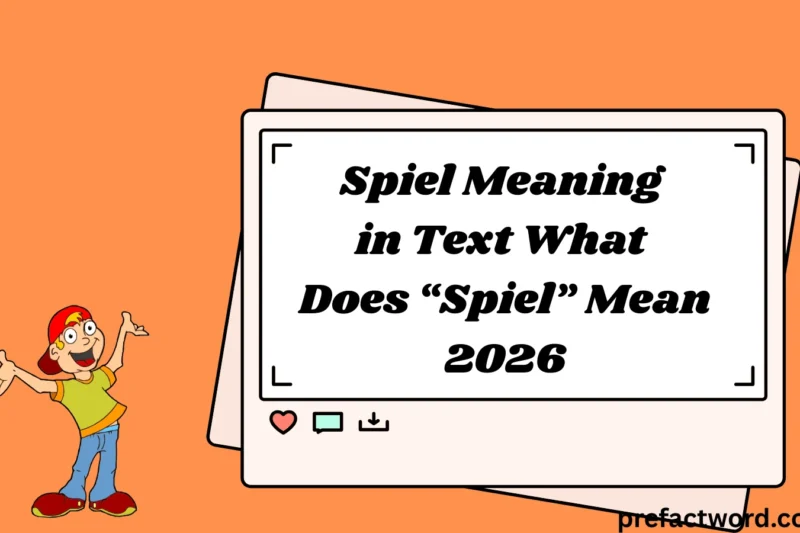 Spiel Meaning in Text What Does “Spiel” Mean?2026