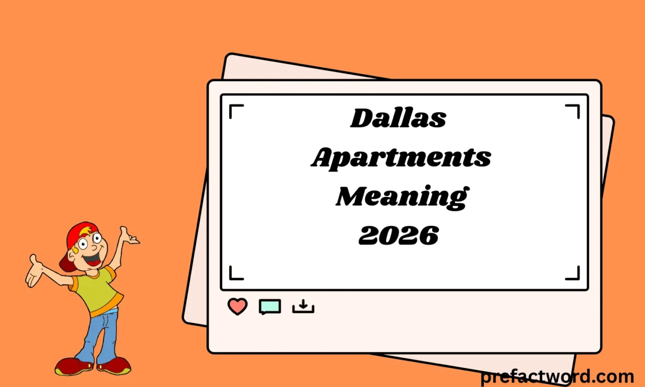 Dallas Apartments Meaning
