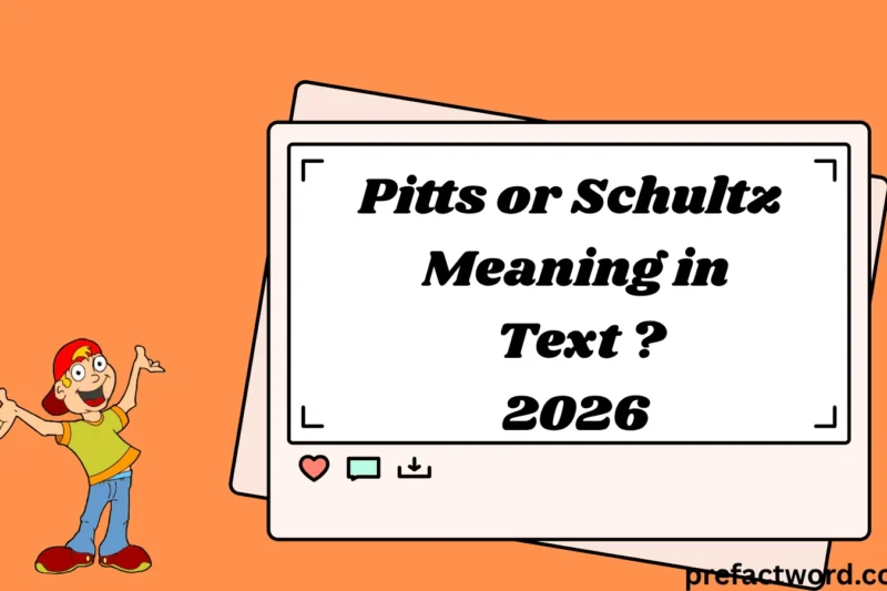 Pitts or Schultz Meaning in Text What Does It Really Mean?2026