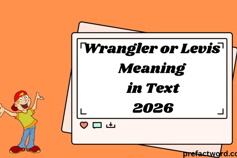 Wrangler or Levis Meaning in Text What People Really Mean 2026