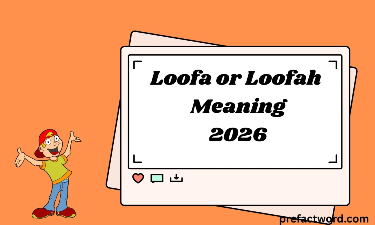 Loofa or Loofah Meaning