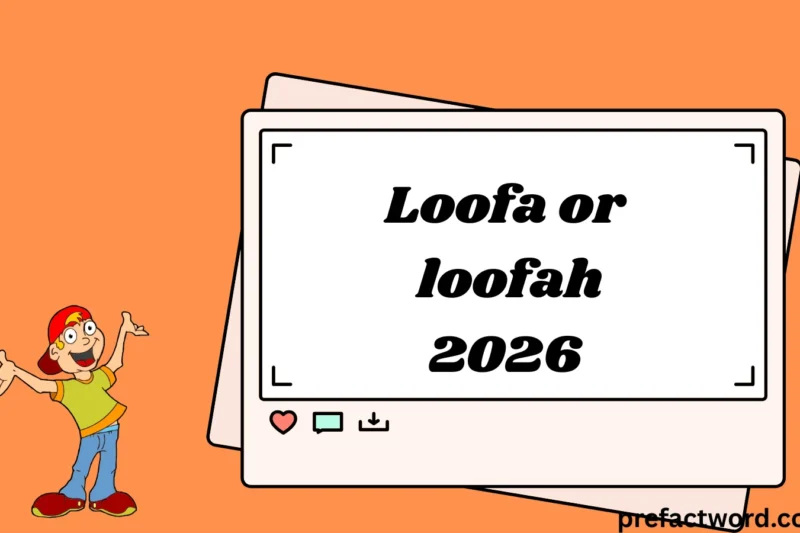 Loofa or Loofah Meaning What People Really Mean in Texts 2026