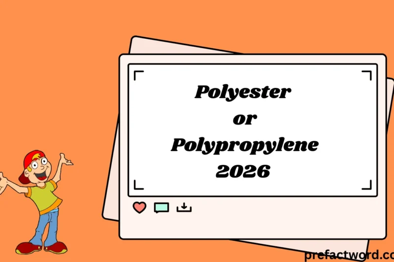 Polyester or Polypropylene What Do They Mean? 2026